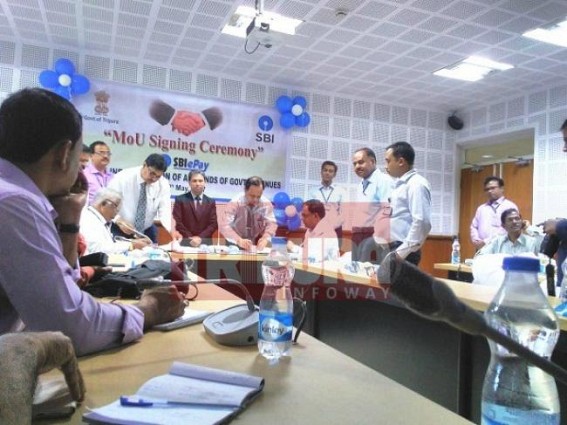 SBI launched E-payment of Taxes in Tripura SBI launched E-payment of Taxes in Tripura